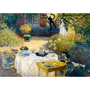 Bluebird Puzzle (60040) - Claude Monet: "The Lunch, 1873" - 1000 pezzi