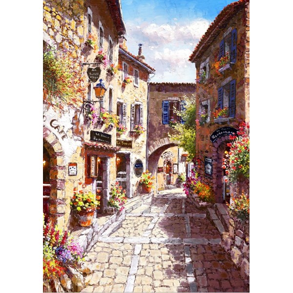 Bluebird Puzzle (70056) - Sam Park: "Eze Village" - 1000 pezzi