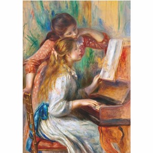 D-Toys (70272) - Pierre-Auguste Renoir: "Two Young Girls at the Piano" - 1000 pezzi