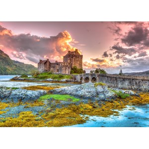 Bluebird Puzzle (70049) - "Eilean Donan Castle, Scotland" - 3000 pezzi