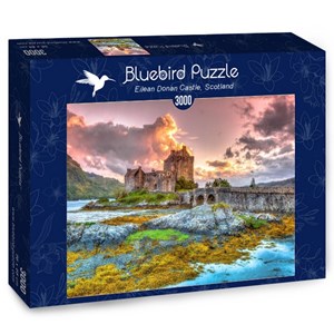 Bluebird Puzzle (70049) - "Eilean Donan Castle, Scotland" - 3000 pezzi