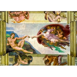 Bluebird Puzzle (60053) - Michelangelo: "The Creation of Adam, 1511" - 1000 pezzi