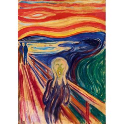 Bluebird Puzzle (60058) - Edvard Munch: "The Scream, 1910" - 1000 pezzi