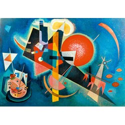 Bluebird Puzzle (60021) - Vassily Kandinsky: "In Blue, 1925" - 1000 pezzi