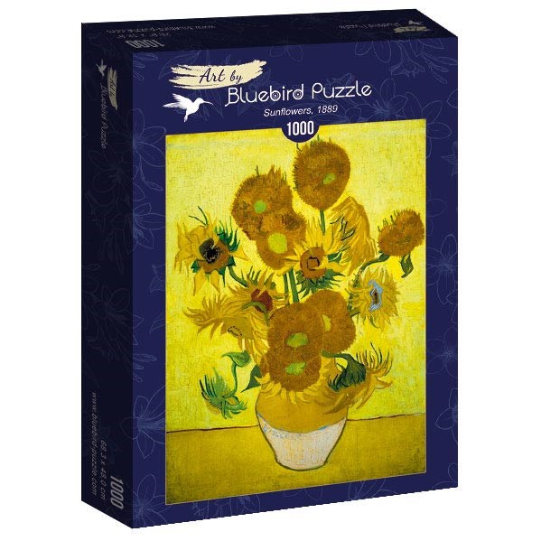 Bluebird Puzzle (60003) - Vincent van Gogh: "Sunflowers, 1889" - 1000 pezzi