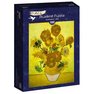 Bluebird Puzzle (60003) - Vincent van Gogh: "Sunflowers, 1889" - 1000 pezzi