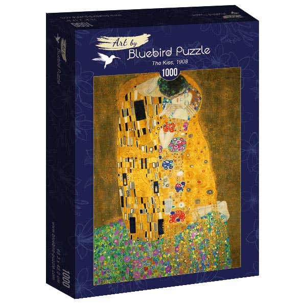 Bluebird Puzzle (60015) - Gustav Klimt: "The Kiss, 1908" - 1000 pezzi