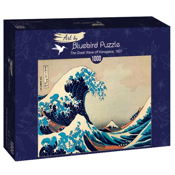 Bluebird Puzzle (60045) - Hokusai: "The Great Wave off Kanagawa, 1831" - 1000 pezzi
