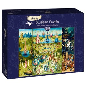 Bluebird Puzzle (60059) - Hieronymus Bosch: "The Garden of Earthly Delights" - 1000 pezzi