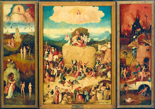 Bluebird Puzzle (60060) - Hieronymus Bosch: "The Haywain Triptych" - 1000 pezzi