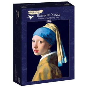 Bluebird Puzzle (60065) - Johannes Vermeer: "Girl with a Pearl Earring, 1665" - 1000 pezzi