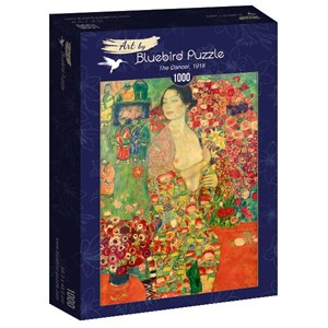 Bluebird Puzzle (60037) - Gustav Klimt: "The Dancer, 1918" - 1000 pezzi