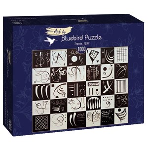 Bluebird Puzzle (60051) - Vassily Kandinsky: "Trente, 1937" - 1000 pezzi