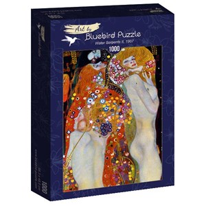 Bluebird Puzzle (60052) - Gustav Klimt: "Water Serpents II, 1907" - 1000 pezzi
