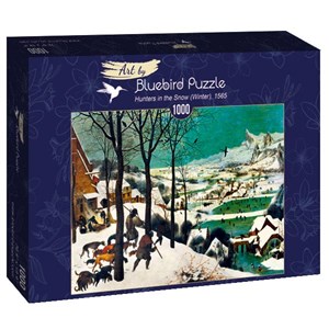 Bluebird Puzzle (60029) - Pieter Brueghel the Elder: "Hunters in the Snow (Winter), 1565" - 1000 pezzi