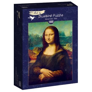 Bluebird Puzzle (60008) - Leonardo Da Vinci: "Mona Lisa, 1503" - 1000 pezzi