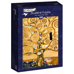 Bluebird Puzzle (60018) - Gustav Klimt: "The Tree of Life, 1909" - 1000 pezzi