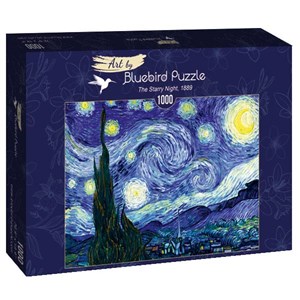 Bluebird Puzzle (60001) - Vincent van Gogh: "The Starry Night, 1889" - 1000 pezzi