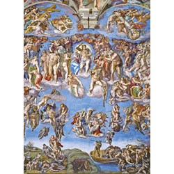 Clementoni (39497) - Michelangelo: "The last Judgement" - 1000 pezzi