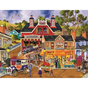 SunsOut (38971) - Joseph Burgess: "Jerrigan Bros General Store" - 1000 pezzi