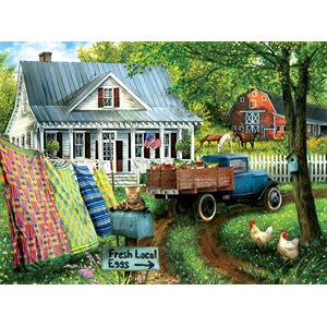 SunsOut (28771) - Tom Wood: "Countryside Living" - 1000 pezzi