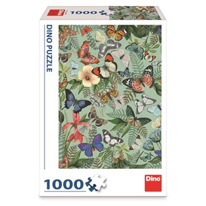 Dino (53286) - "Butterfly Meadow" - 1000 pezzi