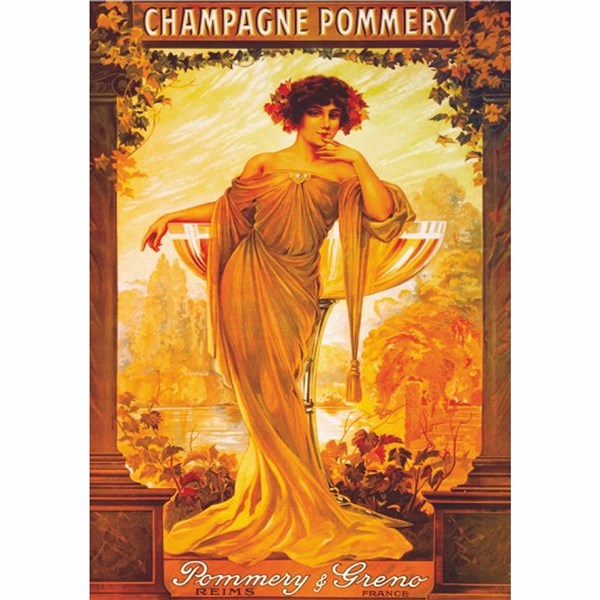 D-Toys (69474) - "Vintage Posters, Champagne Pommery" - 1000 pezzi