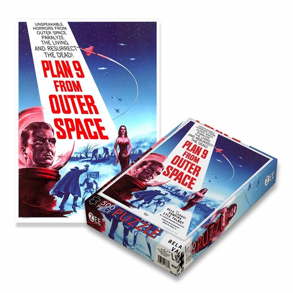 Zee Puzzle (18530) - "Plan 9 From Outer Space" - 500 pezzi