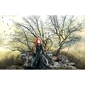 SunsOut (67609) - Nene Thomas: "Red Haired Witch" - 1000 pezzi