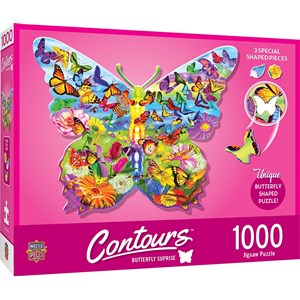 MasterPieces (72051) - "Butterfly" - 1000 pezzi