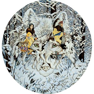 SunsOut (43001) - Diana Casey: "Keeper of the Wolf" - 1000 pezzi