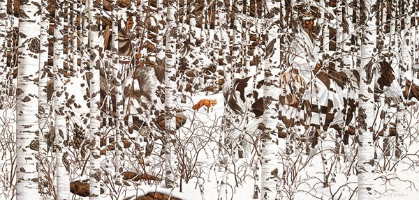 SunsOut (74415) - Bev Doolittle: "Woodland Encounter" - 1000 pezzi