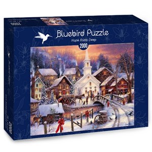 Bluebird Puzzle (70054) - Chuck Pinson: "Hope Runs Deep" - 2000 pezzi