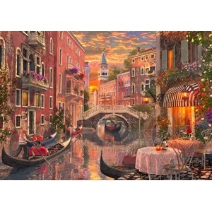 Bluebird Puzzle (70115) - "An Evening Sunset in Venice" - 1500 pezzi