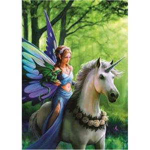 Bluebird Puzzle (70440) - Anne Stokes: "Realm of Enchantment" - 1500 pezzi