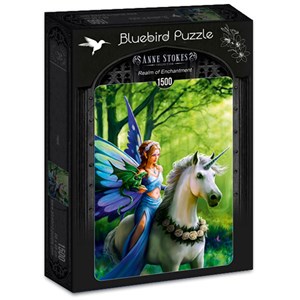 Bluebird Puzzle (70440) - Anne Stokes: "Realm of Enchantment" - 1500 pezzi