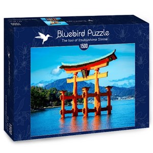 Bluebird Puzzle (70009) - "The torii of Itsukushima Shrine" - 1500 pezzi