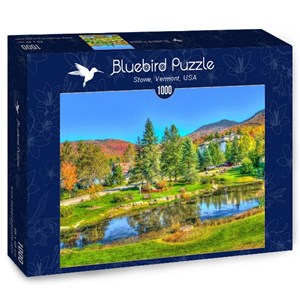 Bluebird Puzzle (70023) - "Stowe, Vermont, USA" - 1000 pezzi