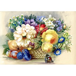 Bluebird Puzzle (70026) - Nadiia Starovoitova: "Autumn Bouquet" - 1500 pezzi