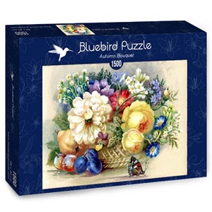Bluebird Puzzle (70026) - Nadiia Starovoitova: "Autumn Bouquet" - 1500 pezzi