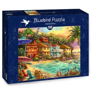 Bluebird Puzzle (70208) - Chuck Pinson: "Island Time" - 2000 pezzi