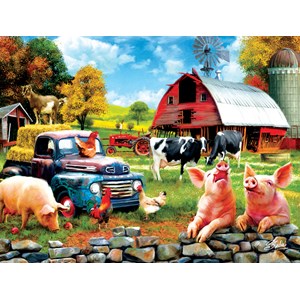 SunsOut (42063) - Sharon Steele: "Farm Days" - 1000 pezzi