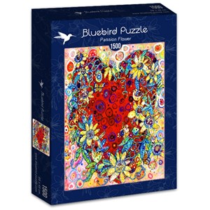 Bluebird Puzzle (70431) - Sally Rich: "Passion Flower" - 1500 pezzi