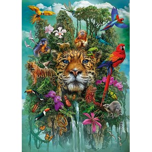 Schmidt Spiele (58960) - "King of the Jungle" - 1000 pezzi