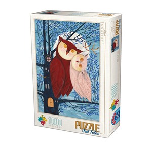 D-Toys (75758) - "Owl Tales" - 1000 pezzi