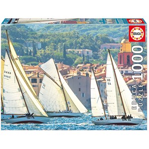 Educa (16755) - "Sailing At Saint Tropez" - 1000 pezzi