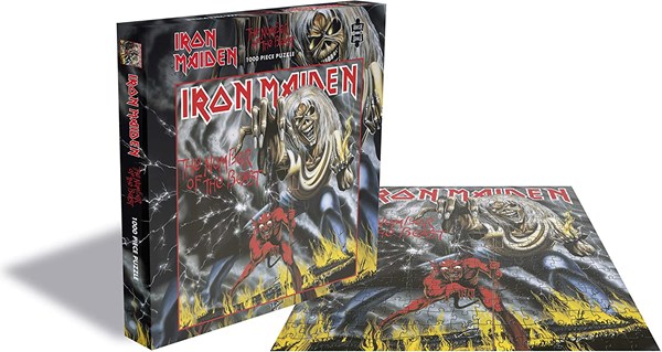 Zee Puzzle (26210) - "Iron Maiden, Number Of The Beast" - 1000 pezzi