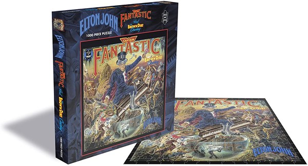 Zee Puzzle (26215) - "Elton John, Captain Fantastic" - 1000 pezzi