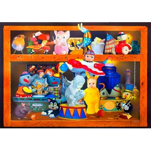 Bluebird Puzzle (70421) - Gabriel Gressie: "Crowded House" - 1000 pezzi