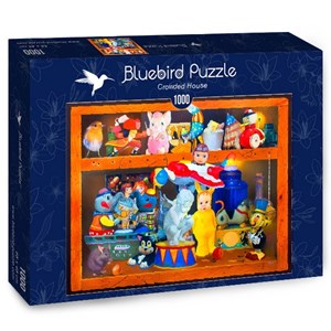 Bluebird Puzzle (70421) - Gabriel Gressie: "Crowded House" - 1000 pezzi